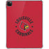 University of Louisville Cardinals Faded iPad Pro 11in (2024) Clear Case